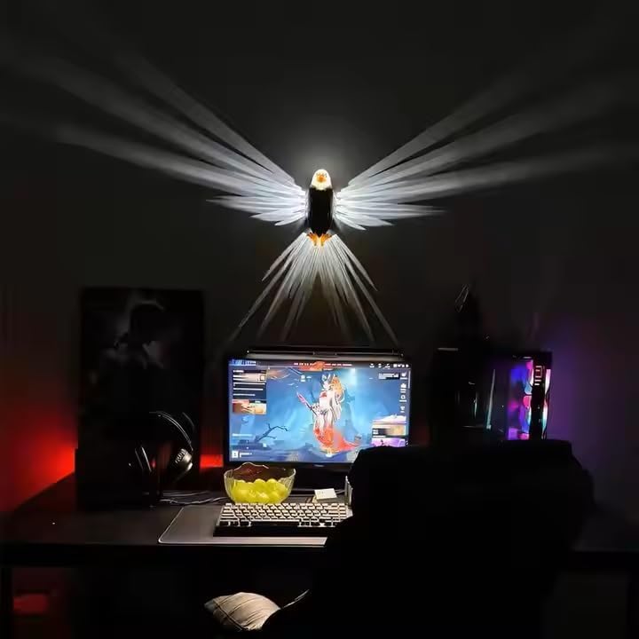 Eagle wall light 3D Animal Wall Light
