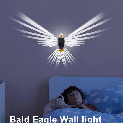 Eagle wall light 3D Animal Wall Light