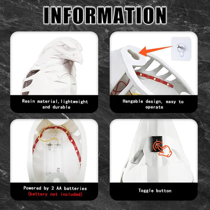 Eagle wall light 3D Animal Wall Light